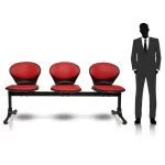 صندلی انتظار سه نفره مدل nt111 شفق - تصویر 11